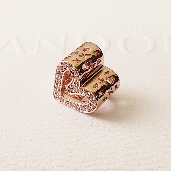 ❤️Authentic Pandora ROSE HEART CHARM - Picture 2 of 7